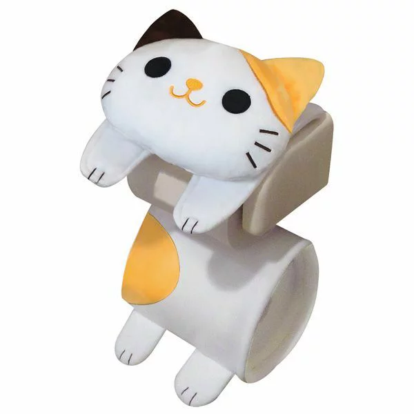 ねこのロールペーパーホルダー ミケ ME369