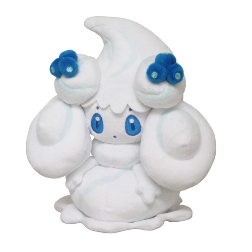 ポケットモンスター　ALL STAR COLLECTION　ぬいぐるみ　PP180　マホイップ（ミルキィソルト）ベリーアメざいく（S）