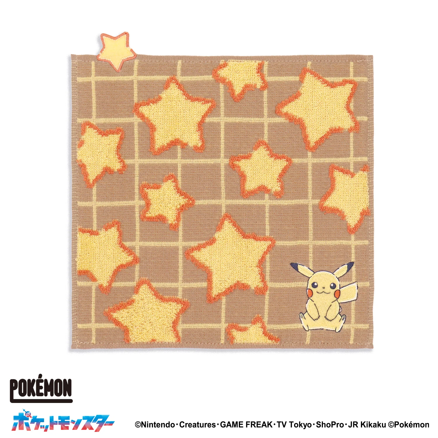 ポケットモンスター　ポケモン　ポップアップ タオルハンカチ　ピカチュウ