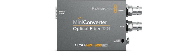 Mini Converter - Optical Fiber 12G