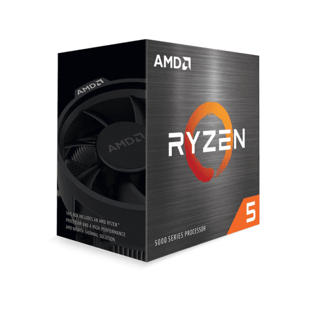 AMD Ryzen 5 5600X, with Wraith Stealth cooler 100-100000065BOX