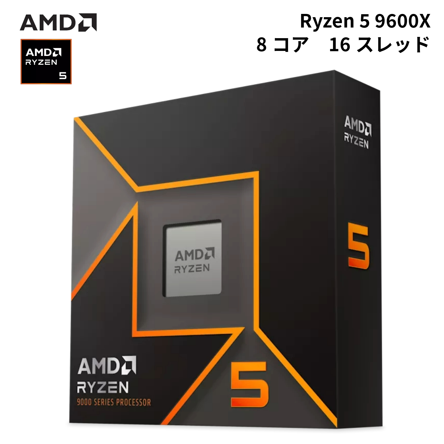 AMD Ryzen 5 9600X, without Cooler