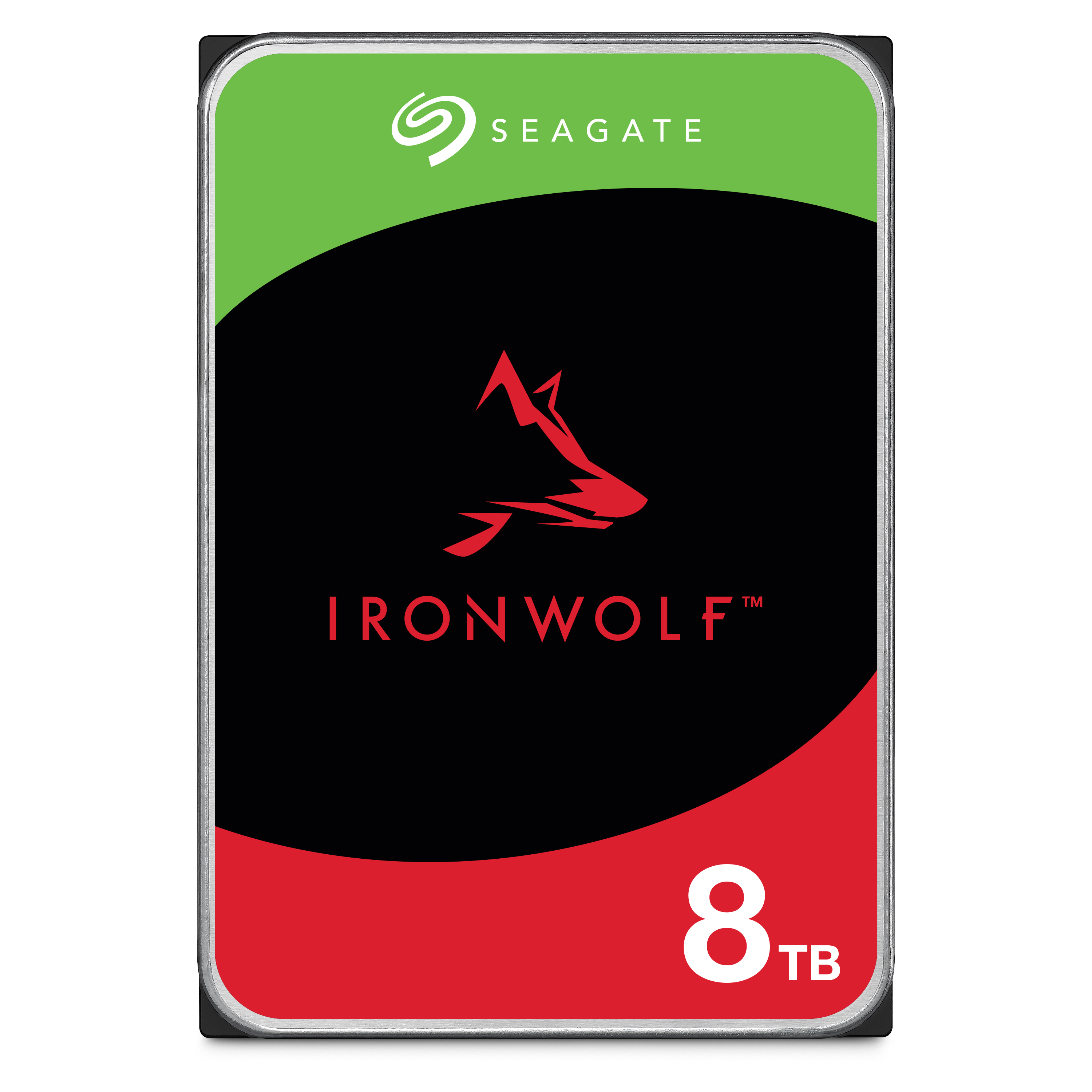 Seagate IronWolf 3.5インチ【データ復旧 3年付】8TB 内蔵HDD 3年保証 24時間稼働　ST8000VN002