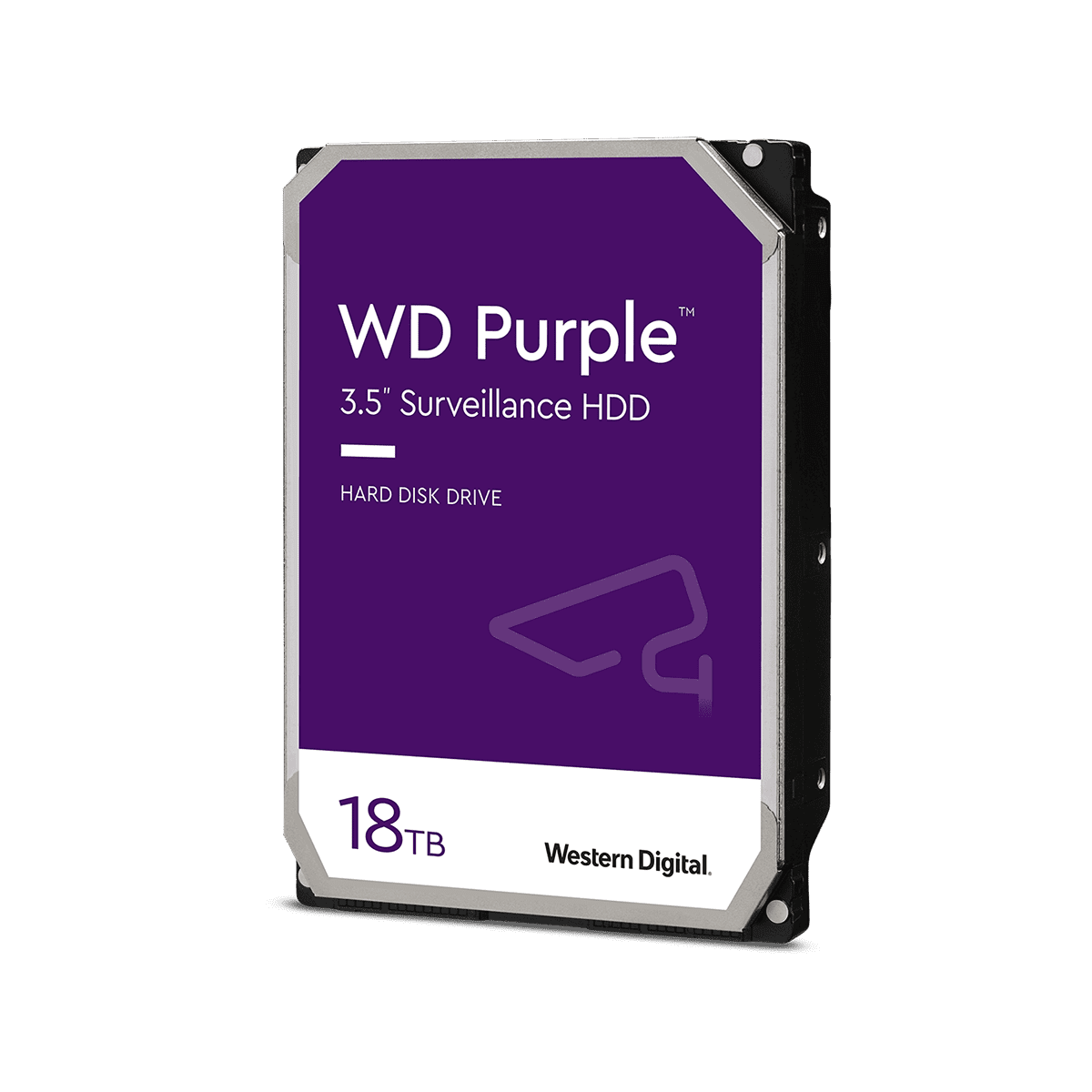 【販売終了】WesternDigital WD Purple SATA6G接続ハードディスク 18TB WD180PURZ