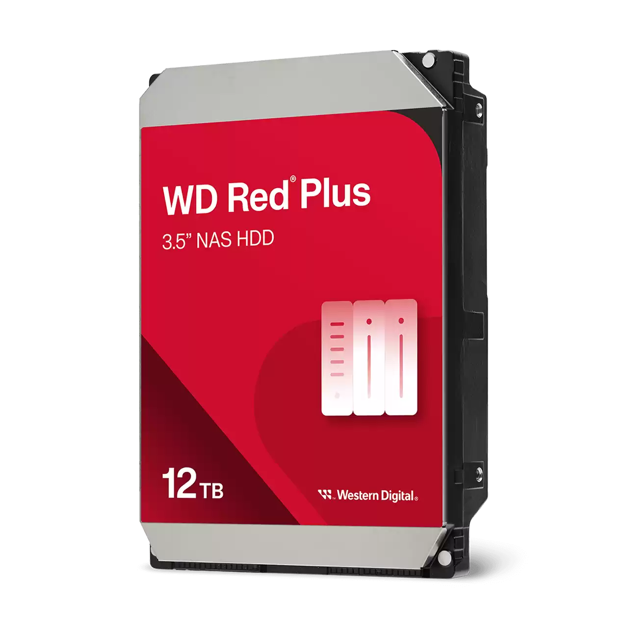 WD Red Plus NAS向け SATA3 6Gbps 3.5型HDD 12TB　WD120EFGX