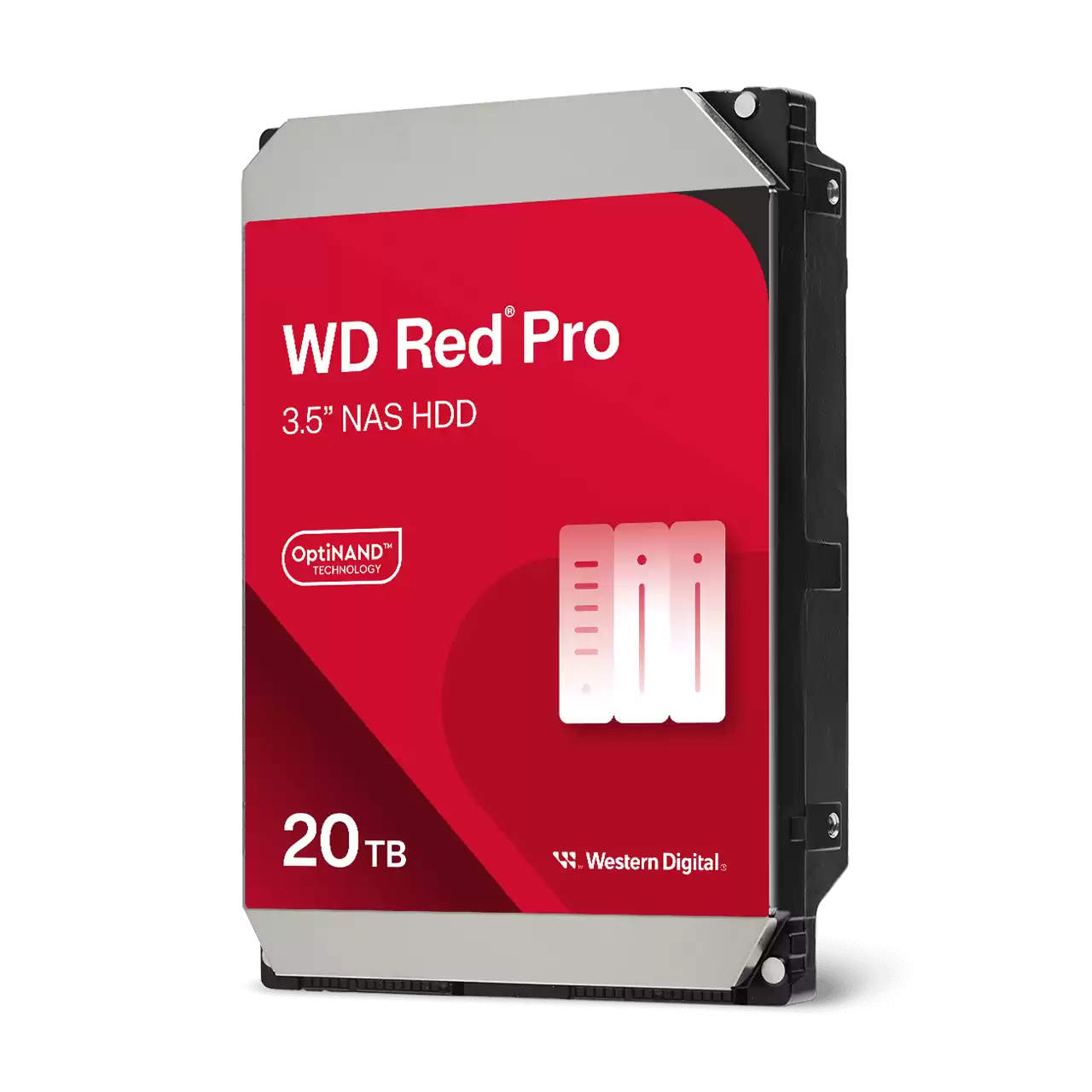 WD Red Pro NAS Storage SATA3 6Gbps 3.5型HDD 20TB　WD202KFGX