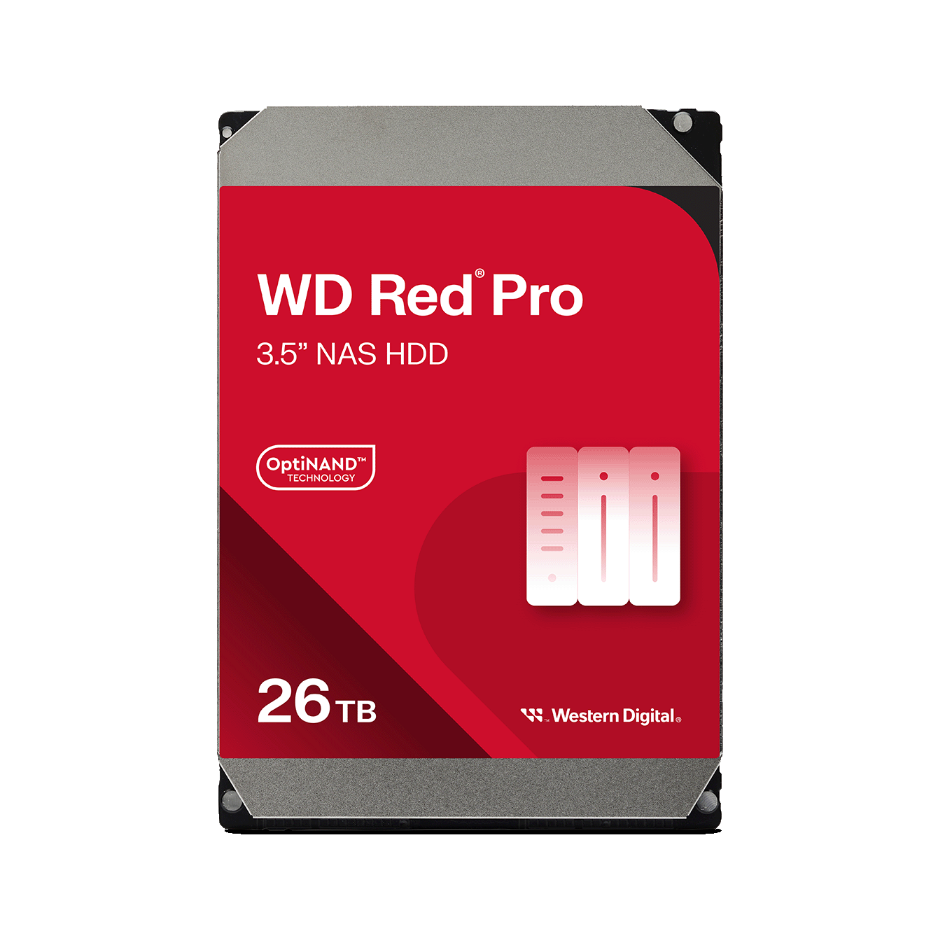 WD Red Pro NAS向け SATA3 6Gbps 3.5型HDD 26TB　WD260KFGX