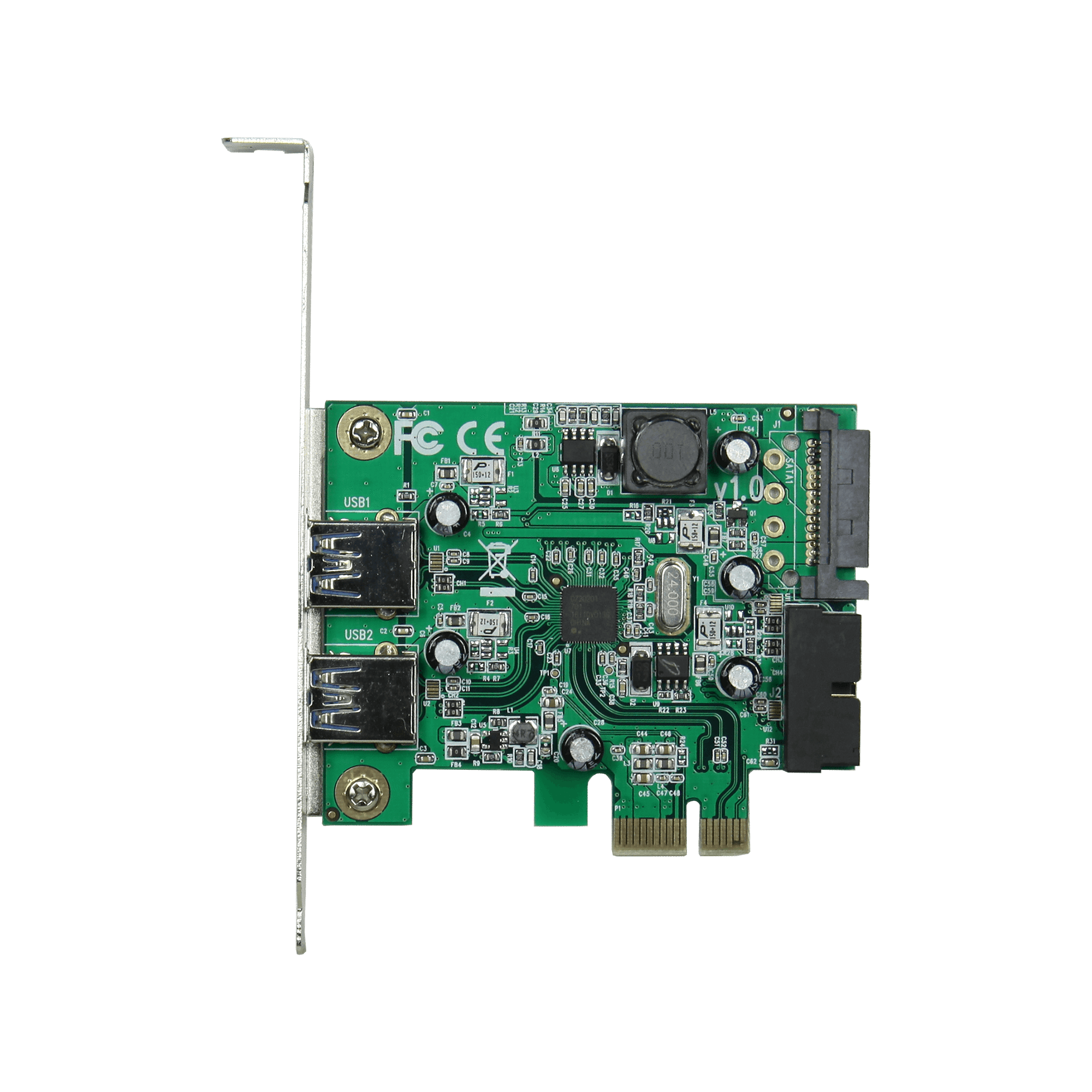 USB3.0RA-P2H2-PCIE