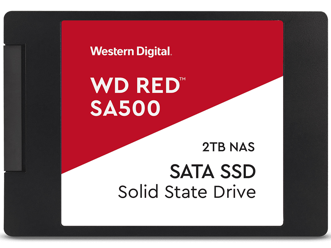 WesternDigital製 WD REDシリーズ NASシステム向けSSD 2TB WDS200T1R0A