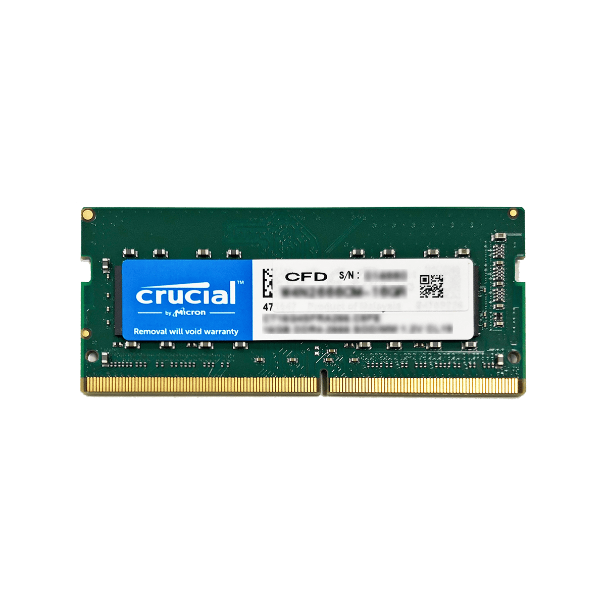 【販売終了】CFD Selection メモリ スタンダードシリーズ DDR4-2666 ノート用 16GB 1枚組 D4N2666CM-16GR