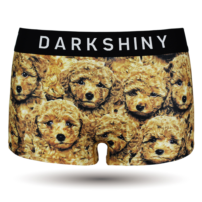 DARKSHINY（ダークシャイニー） Ladies' Boxer Briefs -YELLOW LABEL- TOY POODLE