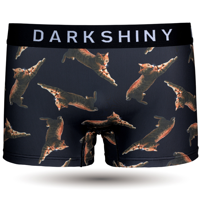 DARKSHINY DARKSHINY Unisex Boxer Pants  - TOBINEKO BLACK