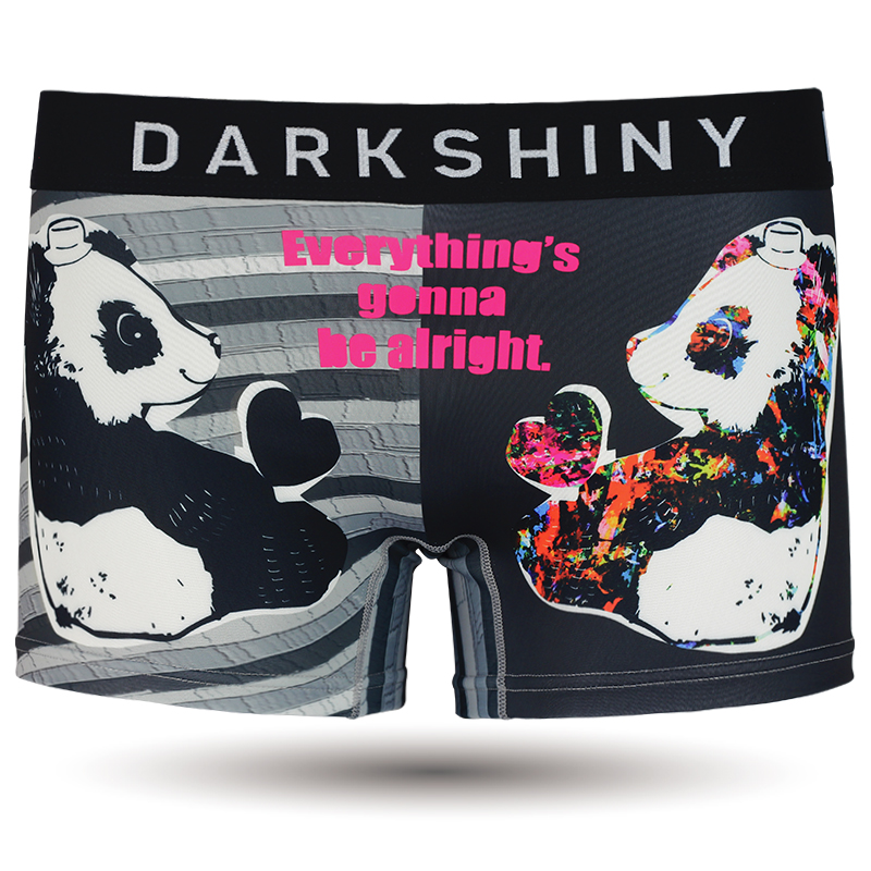 DARKSHINY（ダークシャイニー）Unisex Boxer Pants  -Colorful panda