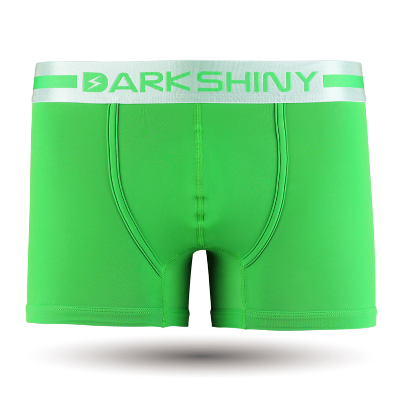 DARKHINY（ダークシャイニー）メンズボクサーパンツ-Silky Micro Vibrant Green