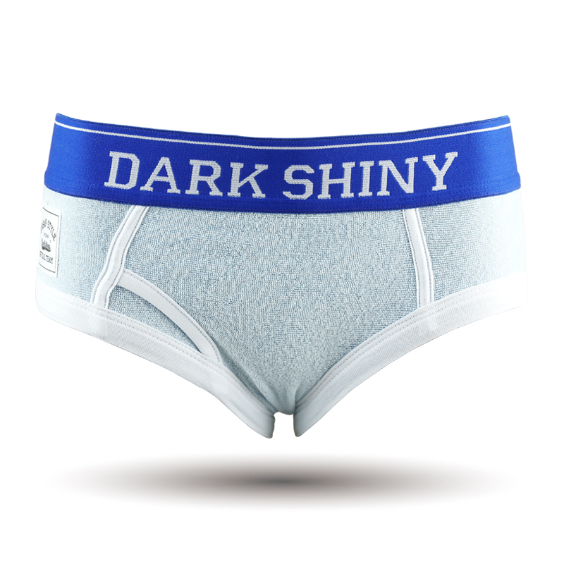 DARK SHINY（ダークシャイニー）　レディースボクサーブリーフ ニットパイル地 - Super Mild,Starlinght Blue