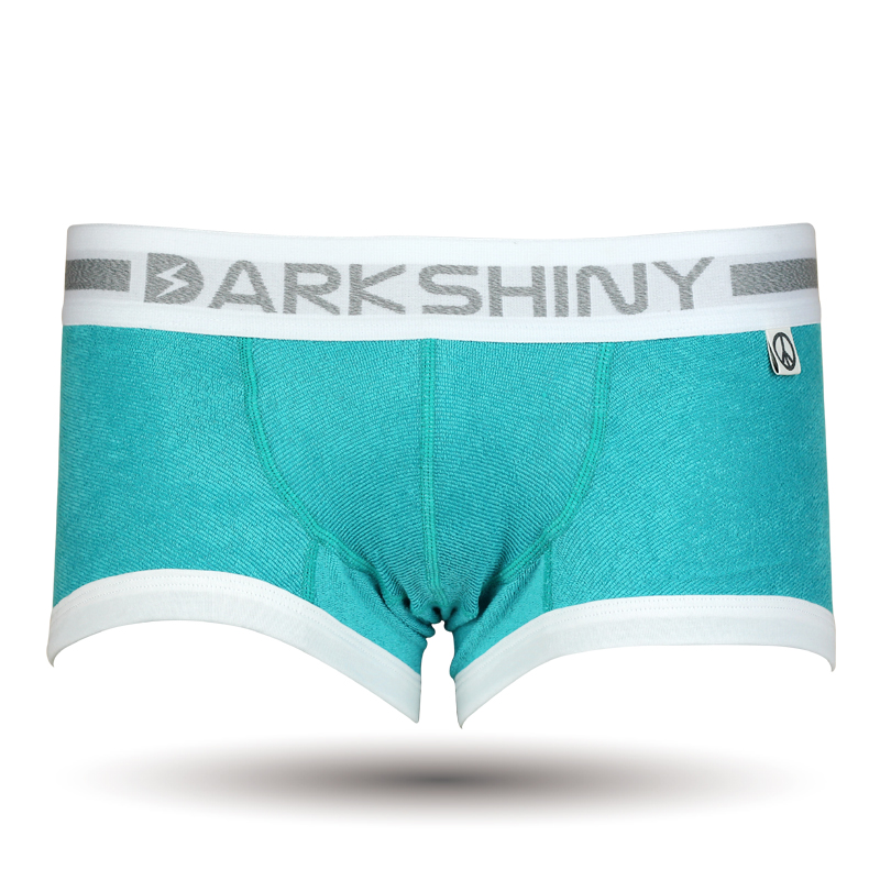 DARKHINY（ダークシャイニー）メンズボクサーパンツ-パイル、ニット地 Turquoise Blue