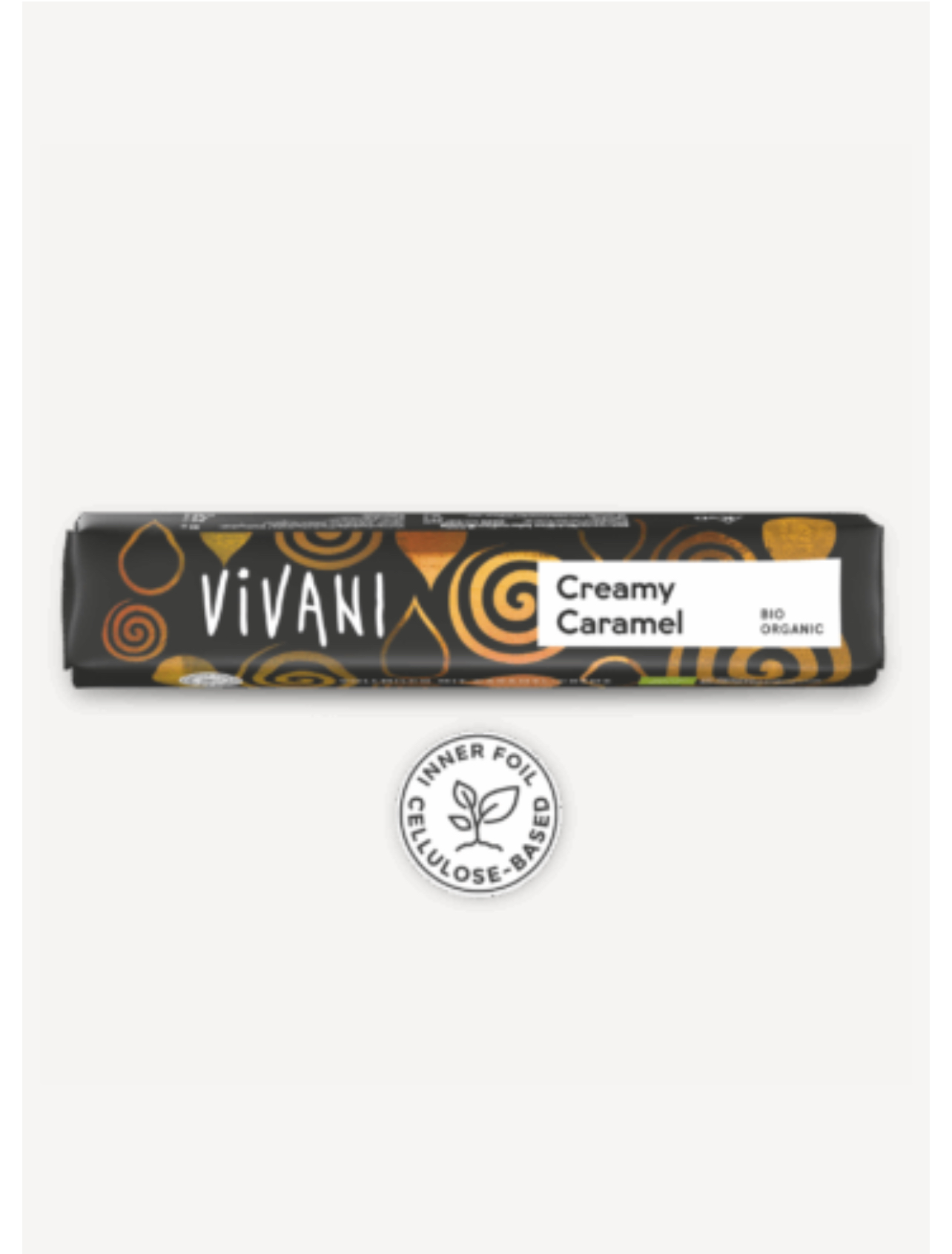 ViVANI チョコレートバー　クリーミーキャラメル 40g x18　賞味期限