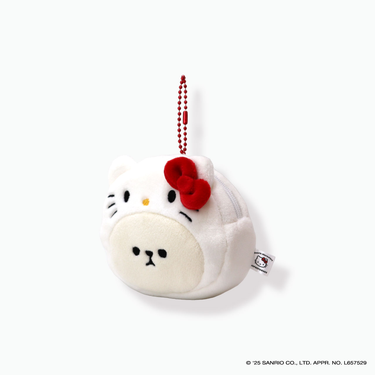 ■2025AW　先行予約■　サンリオキャラクターズ×モフモフフレンズ　なかよしミニポーチチャーム