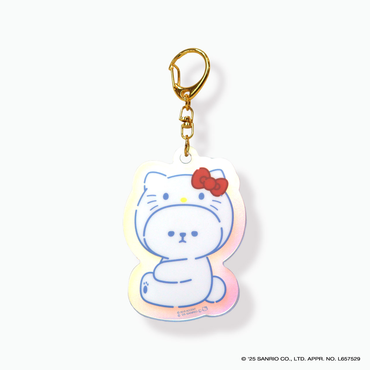 ■2025AW　先行予約■　サンリオキャラクターズ×モフモフフレンズ　なかよしオーロラアクリルチャーム