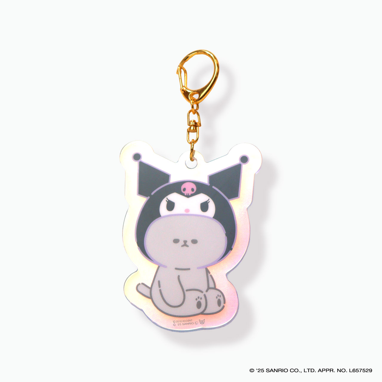 ■2025AW　先行予約■　サンリオキャラクターズ×モフモフフレンズ　なかよしオーロラアクリルチャーム