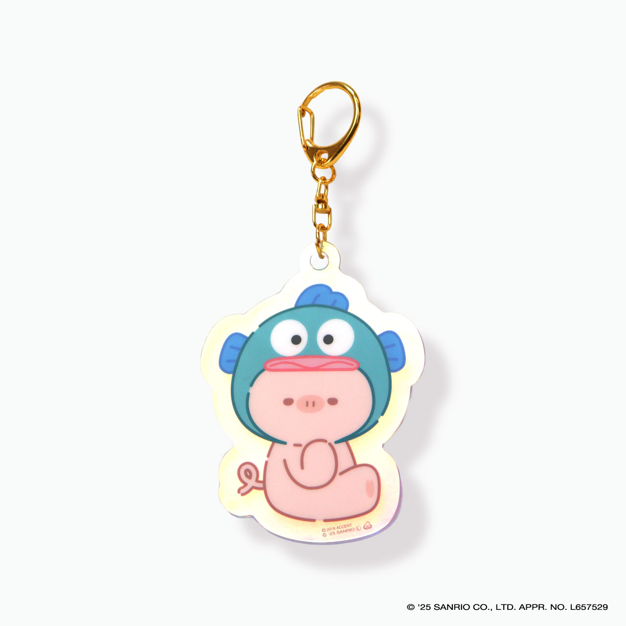 ■2025AW　先行予約■　サンリオキャラクターズ×モフモフフレンズ　なかよしオーロラアクリルチャーム
