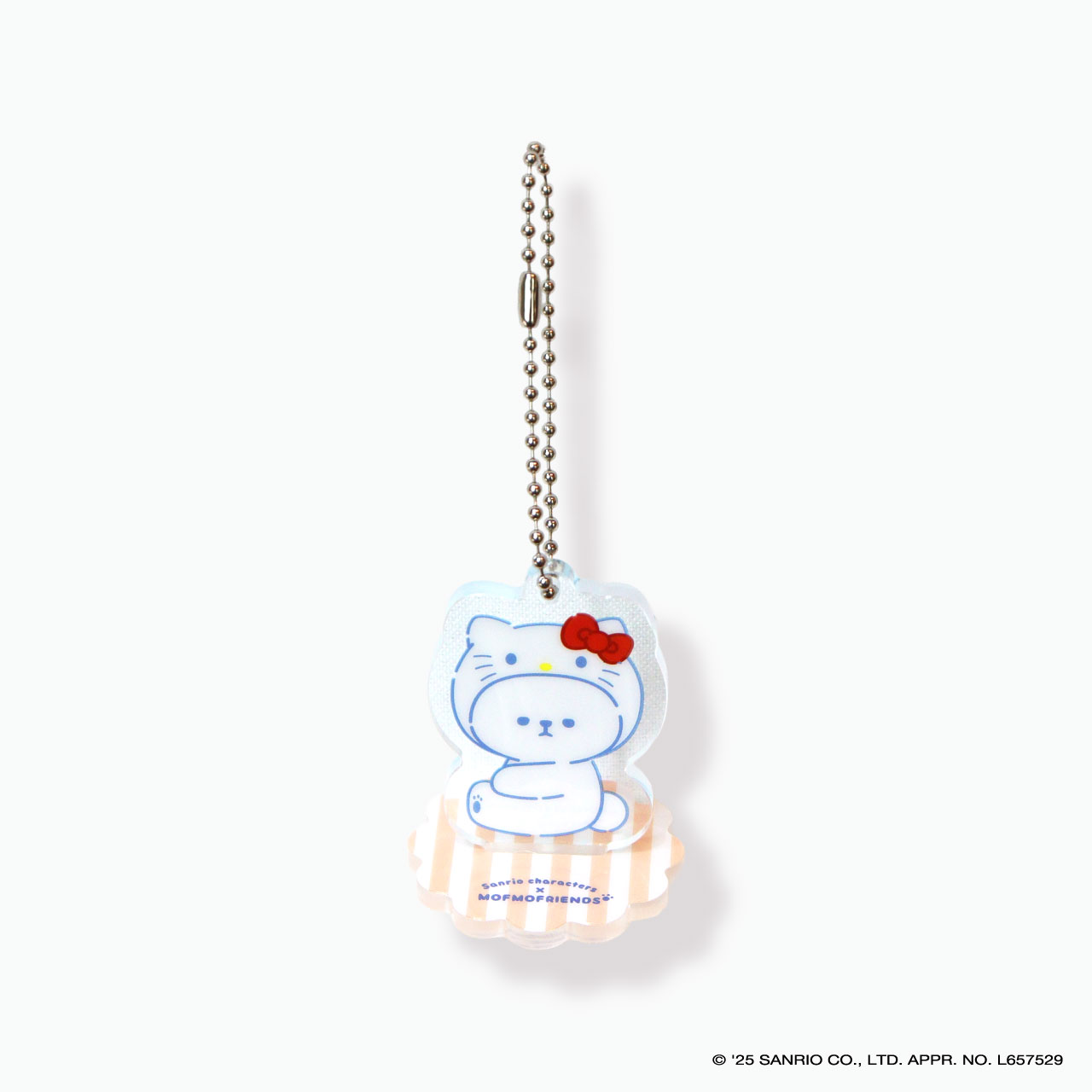 ■2025AW　先行予約■　サンリオキャラクターズ×モフモフフレンズ　なかよしアクリルスタンドチャーム