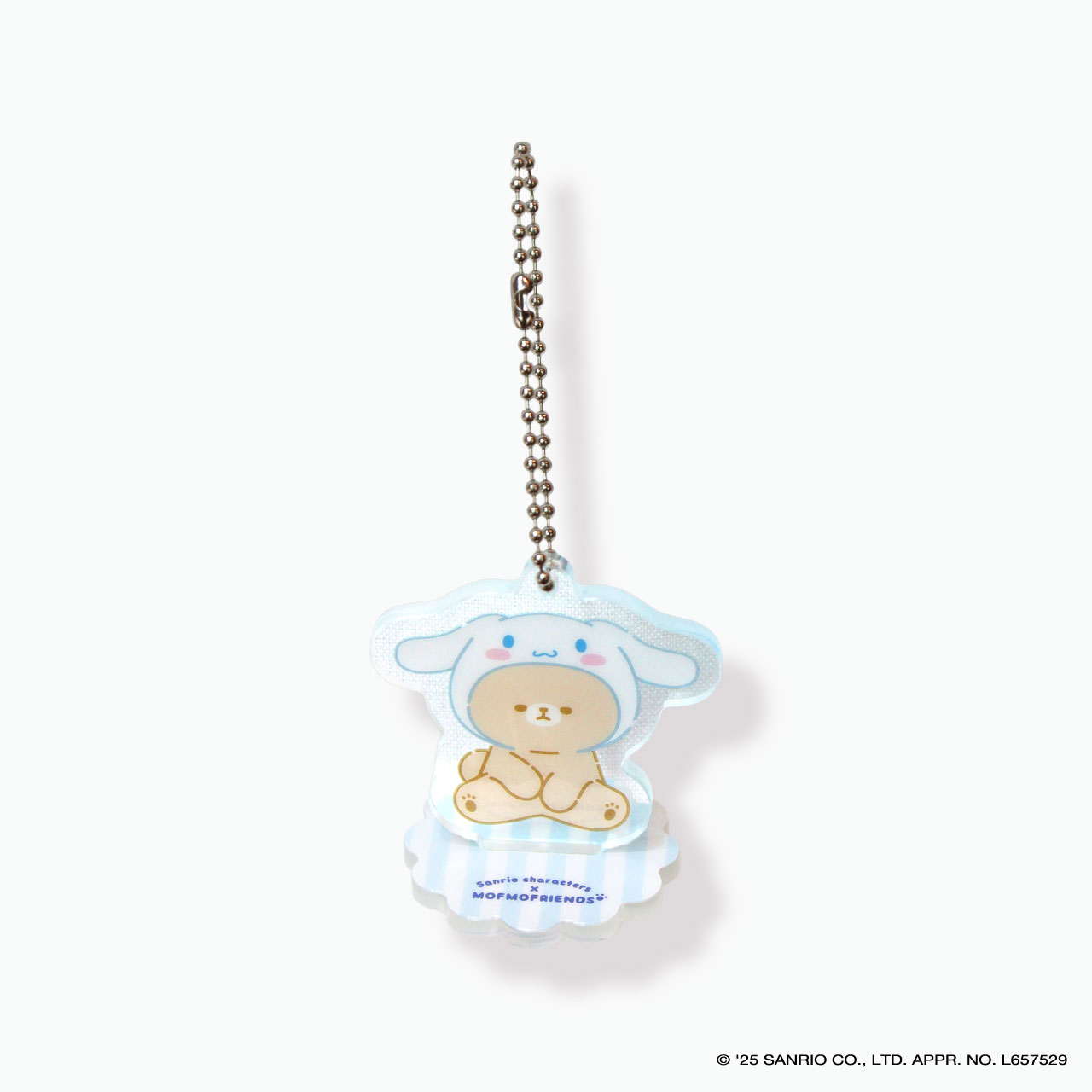■2025AW　先行予約■　サンリオキャラクターズ×モフモフフレンズ　なかよしアクリルスタンドチャーム