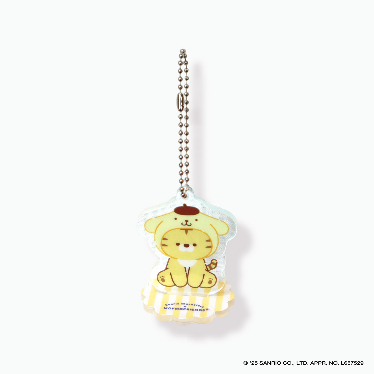 ■2025AW　先行予約■　サンリオキャラクターズ×モフモフフレンズ　なかよしアクリルスタンドチャーム