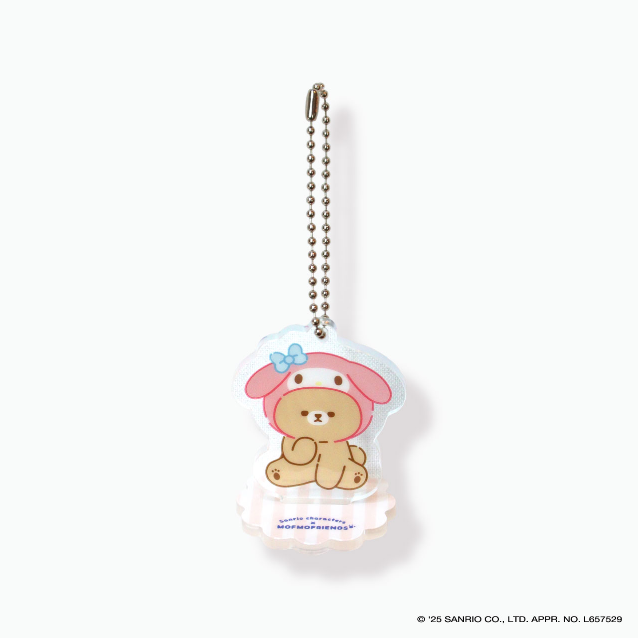 ■2025AW　先行予約■　サンリオキャラクターズ×モフモフフレンズ　なかよしアクリルスタンドチャーム
