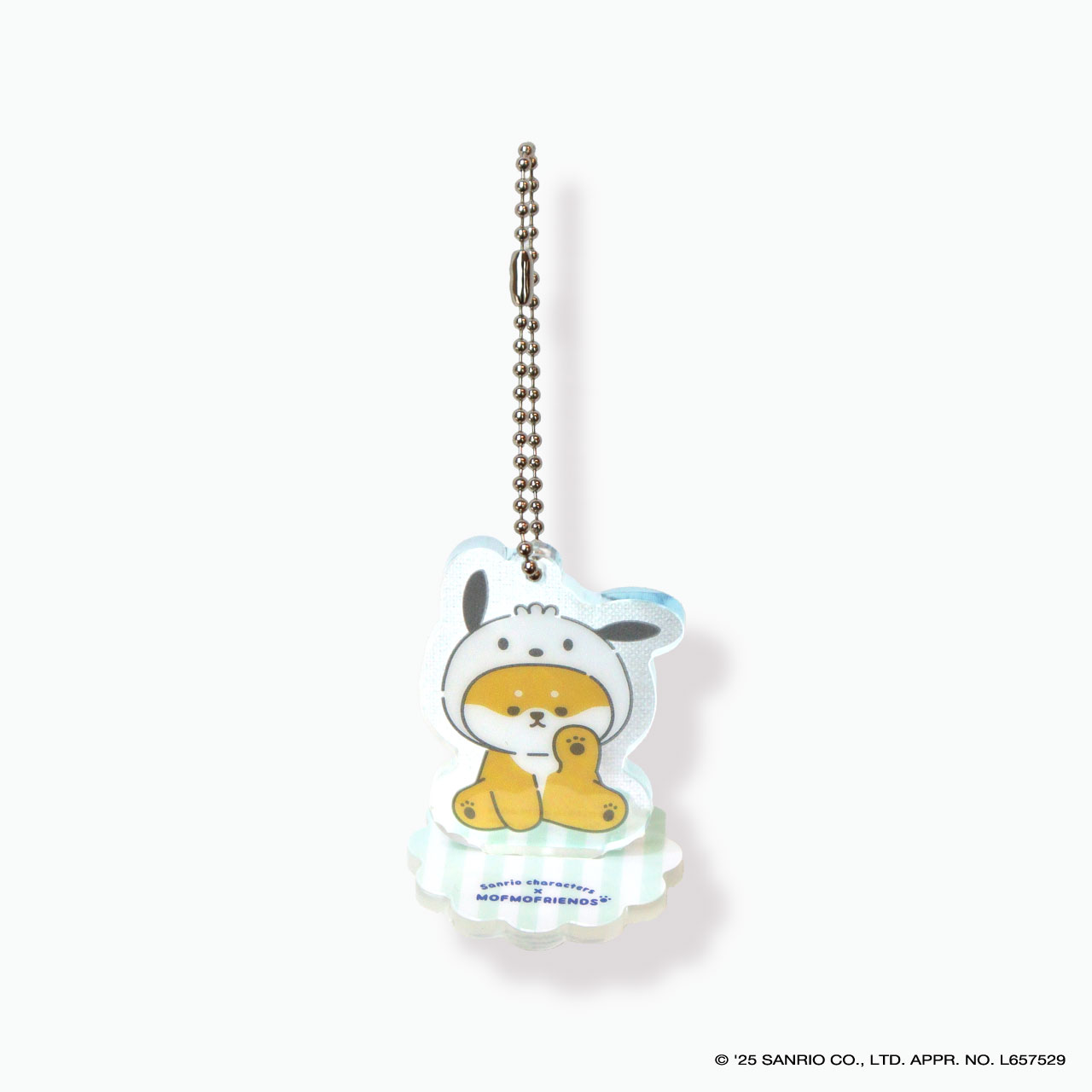 ■2025AW　先行予約■　サンリオキャラクターズ×モフモフフレンズ　なかよしアクリルスタンドチャーム