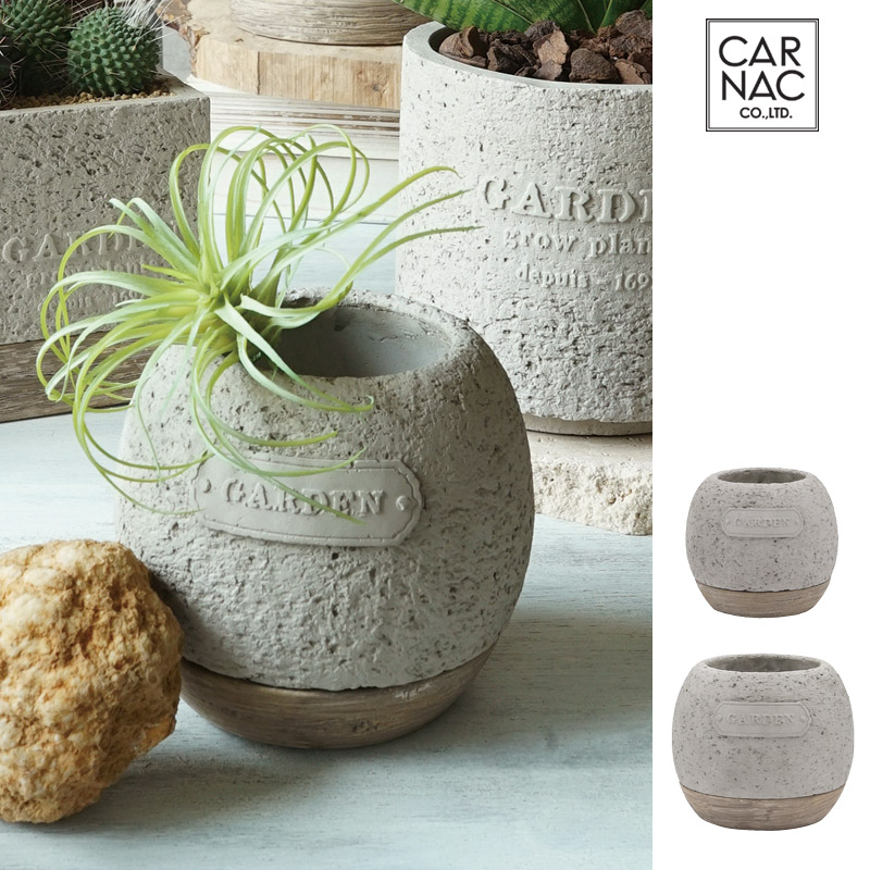 ■カルナック■■2025AW　先行予約■　GARDENポット　グレー