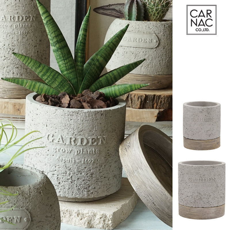 ■カルナック■■2025AW　先行予約■　GARDENポット　グレー