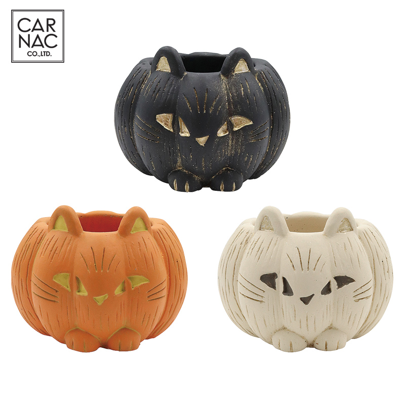 ■カルナック■■2025ハロウィン　新作■　ハロウィン　キャットポット25　C
