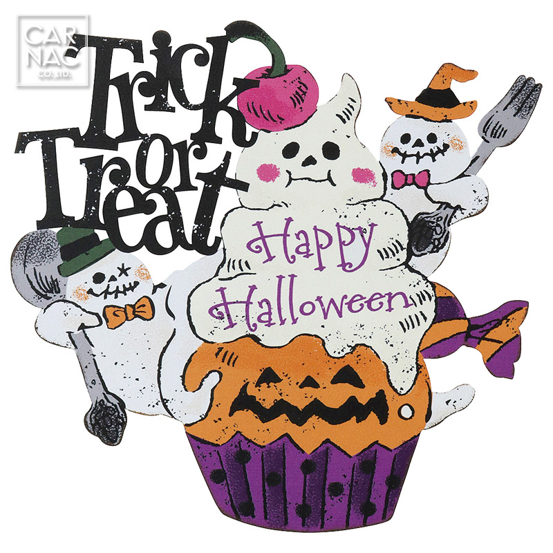 ■カルナック■■2025ハロウィン　新作■　ハロウィンプレート25　カップケーキ