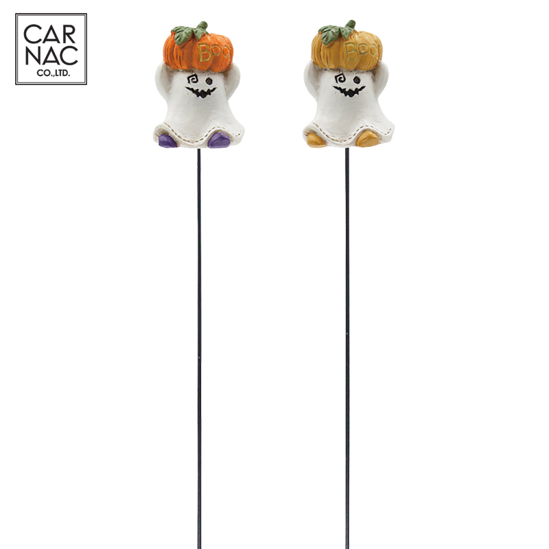 ■カルナック■■2025ハロウィン　新作■　ハロウィンレジンピック25　D　ゴースト×パンプキン
