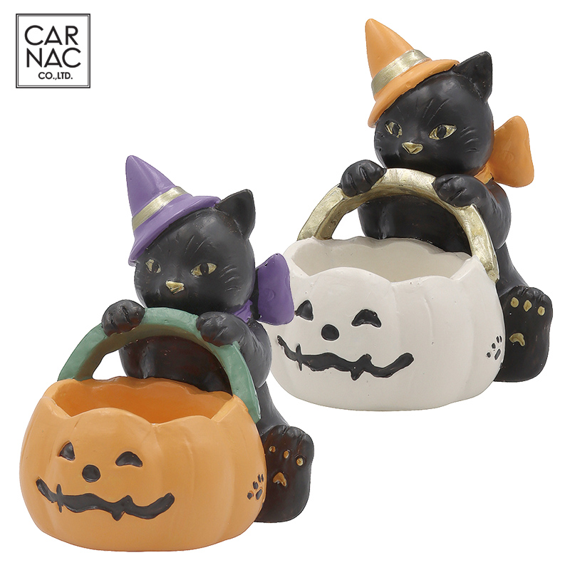 ■カルナック■■2026ハロウィン　先行予約■　ハロウィンレジンポット26　キャット