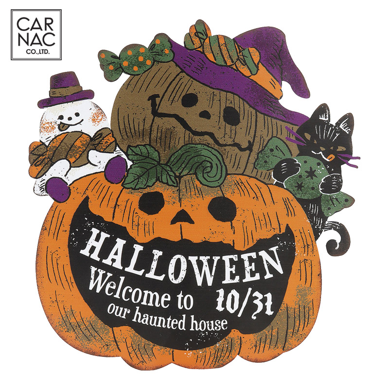 ■カルナック■■2026ハロウィン　先行予約■　ハロウィンプレート26　WELCOME