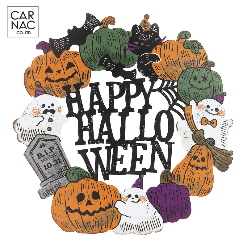 ■カルナック■■2026ハロウィン　先行予約■　ハロウィンプレート26　ワードリース