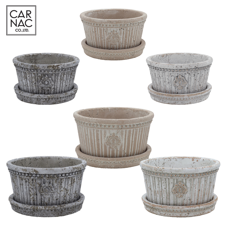 ■カルナック■■2026SS　先行予約■　ブロカントビスク　ラウンドポット