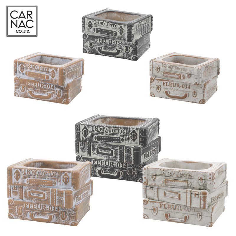 ■カルナック■■2026SS　先行予約■　ヴィンテージトランクポット　A／B