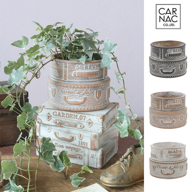 ■カルナック■■2026SS　先行予約■　ヴィンテージトランクポット　C