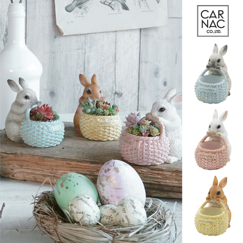 ■カルナック■■2026SS　先行予約■　アベルアニマル15　ラビット×バスケット