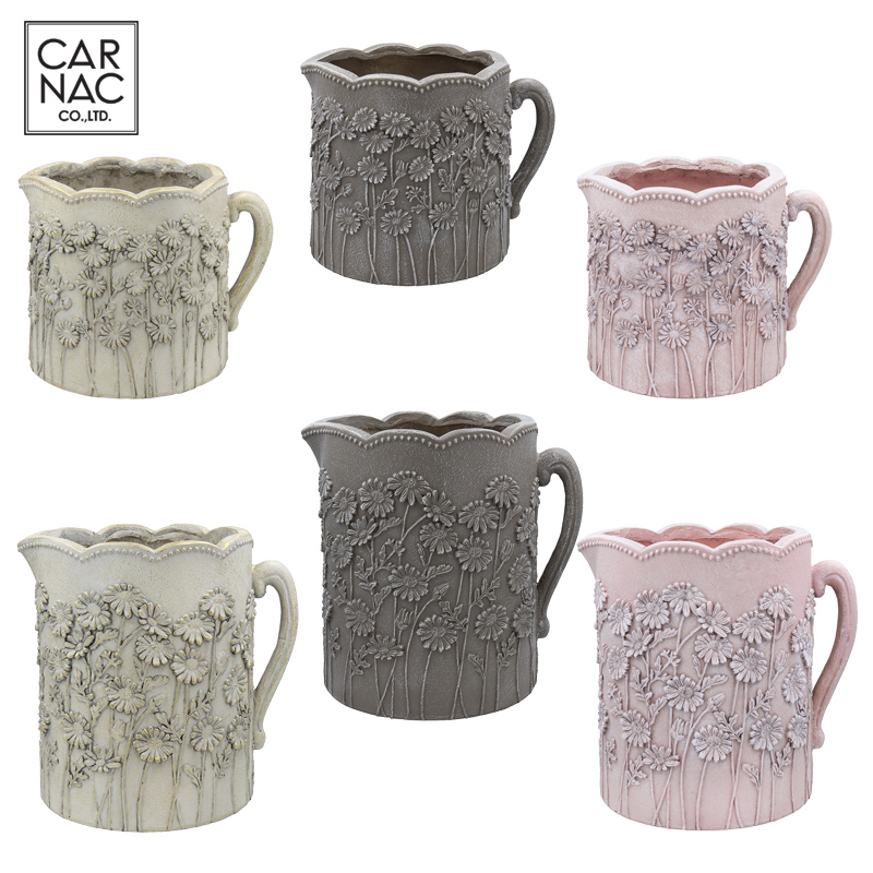 ■カルナック■■2026SS　先行予約■　デイジーフラワーポット　E／F