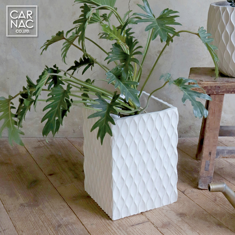 ■カルナック■■2026SS　先行予約■　ウェーブ　スクエアロングポット　Sサイズ