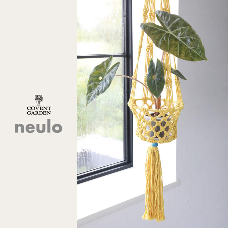 ■コベントガーデン■■2025AW　新作■　【neulo】 ステラマクラメ・ハング　yellow