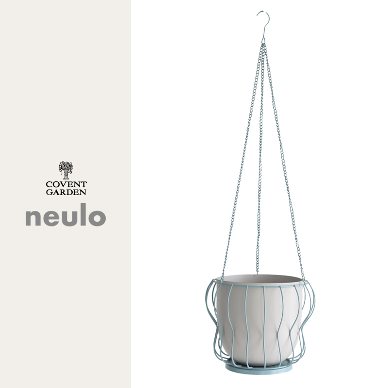 ■コベントガーデン■■2025AW　新作■　【neulo】 ワイヤーハングポット　blue