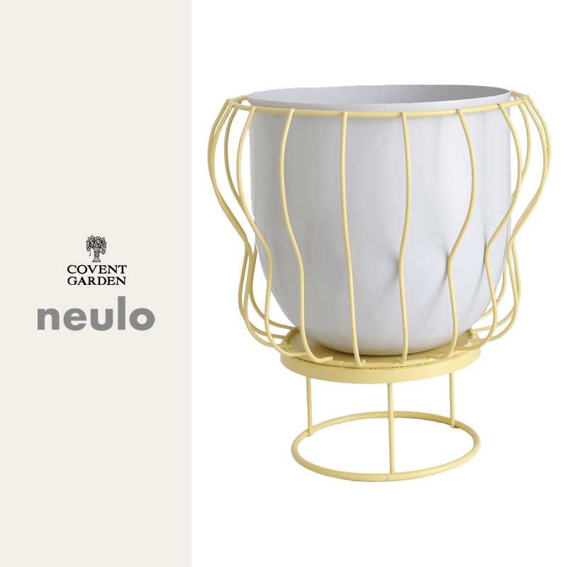 ■コベントガーデン■■2025AW　新作■　【neulo】 ワイヤー2WAYポット　yellow