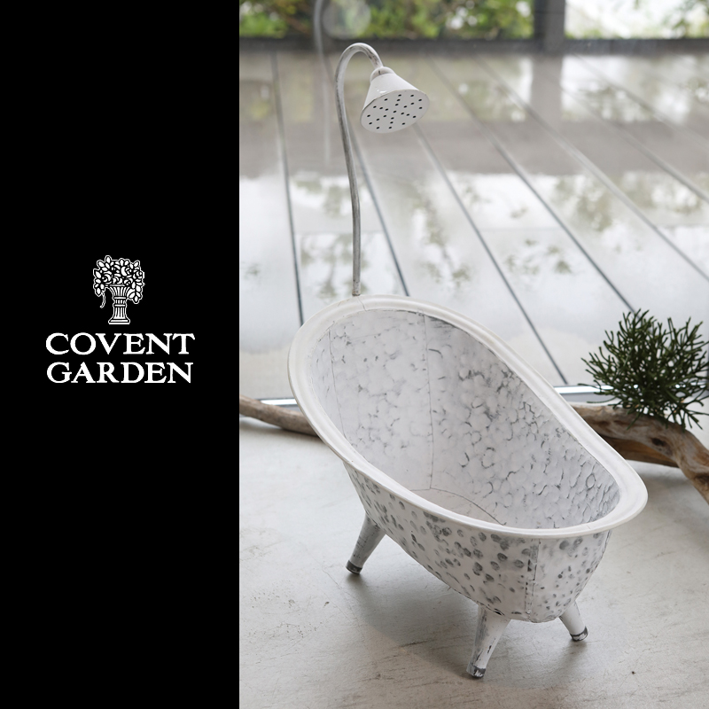 ■コベントガーデン■■2026SS　新作■　レトロバス・プランツポット　ラージ　ホワイト