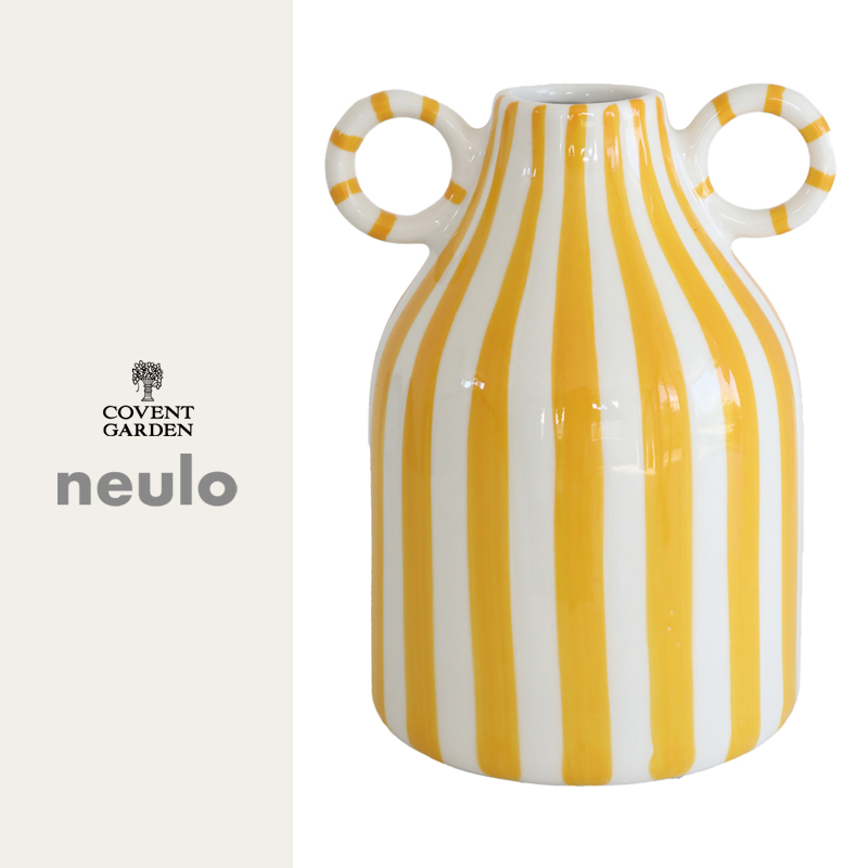 ■コベントガーデン■■2026SS　新作■　【neulo】ストライプハンドルベース　yellow