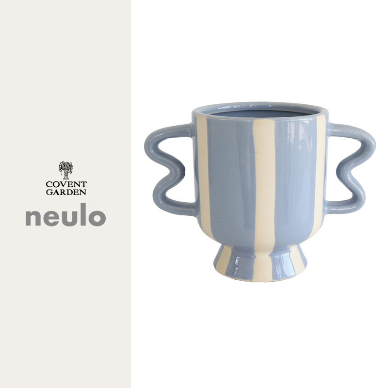 ■コベントガーデン■■2026SS　新作■　【neulo】ウェーブルポットカバー　blue
